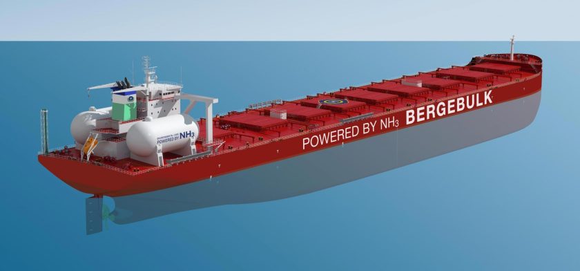 Berge Bulk invests in two ammonia-fuelled Newcastlemax newbuilds