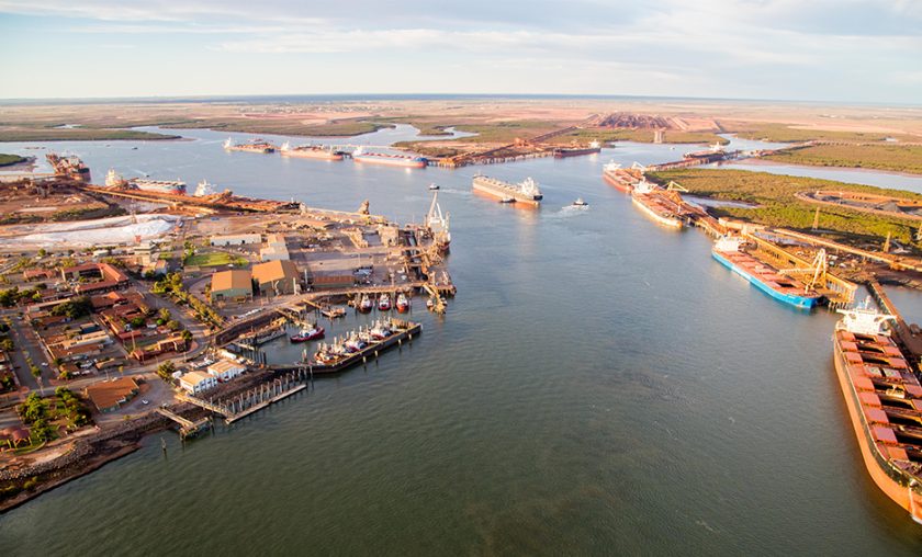 Pilbara Ports July figures on par with last year