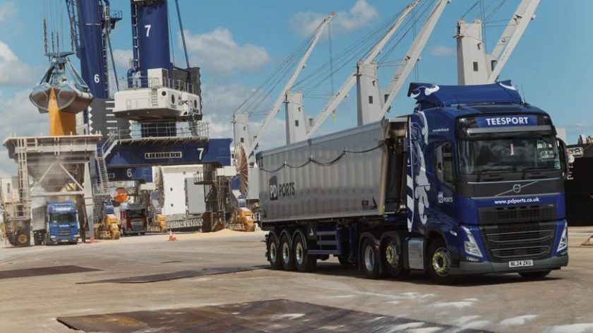 PD Ports invests £1m in bulk tipper trucks